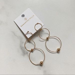 🆕 SAMANTHA WILLS GOLD EARRINGS